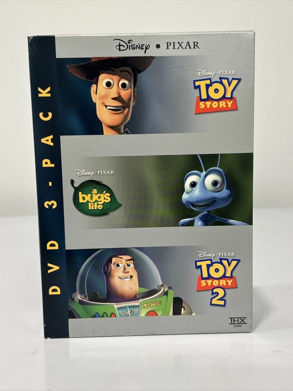 DVD Box Set: Disney Pixar 3 Pack- Toy Story, Toy Story 2 & A Bug's Life